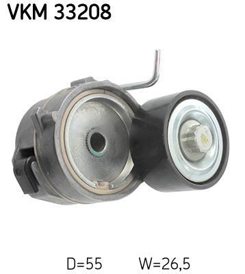 Rolo tensor da correia trapezoidal estriada SKF ref. VKM 33208